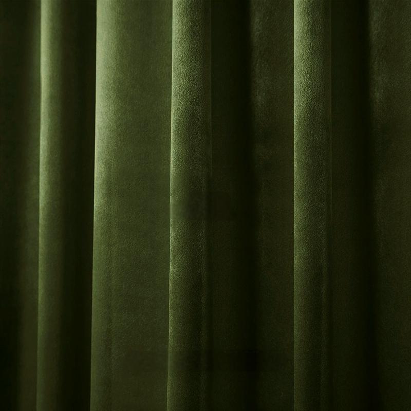 free swatch - velvet blackout curtains soft touch