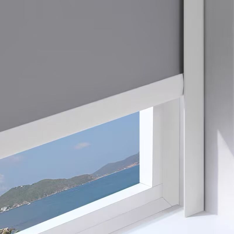 L-Shaped Light Blocking Strip for Roller Shades – Gap Filler for Better Light Control