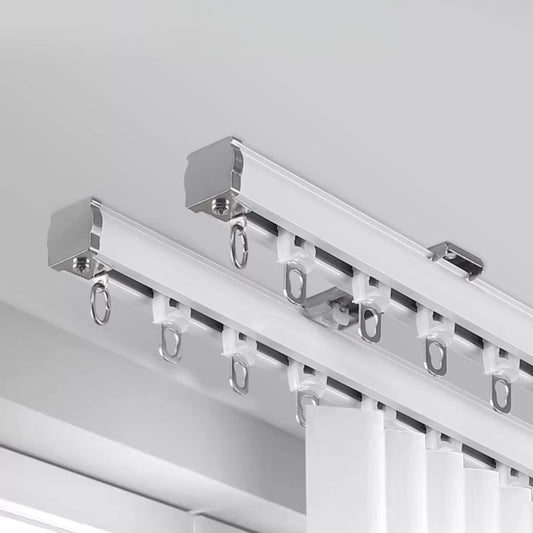 Thickened Silent Aluminum Curtain Track – Smooth Gliding Rail