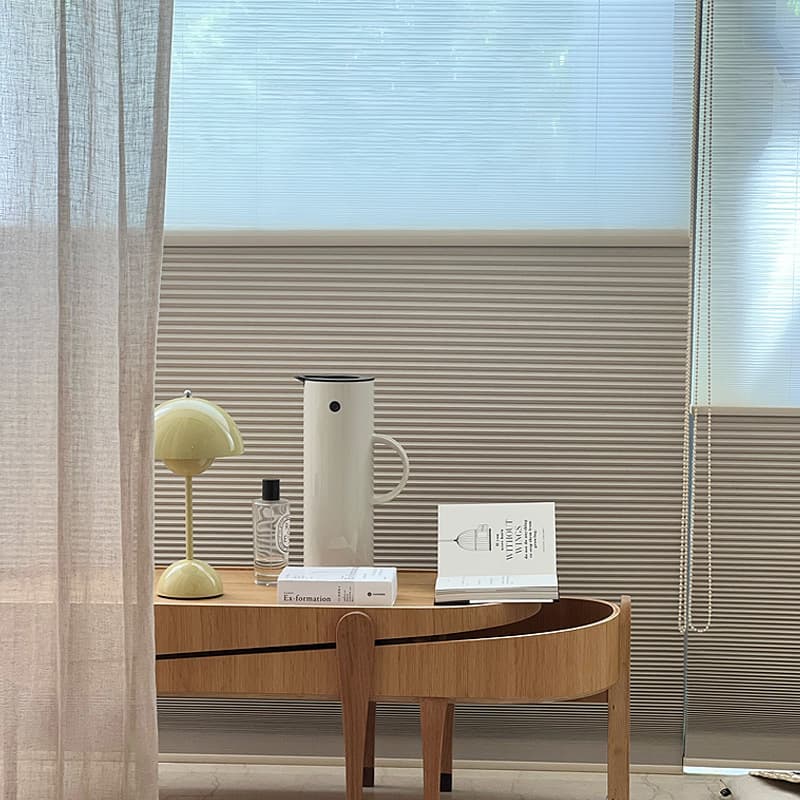 DN-345 Day and Night Honeycomb Cellular Shades 38mm with Cassette