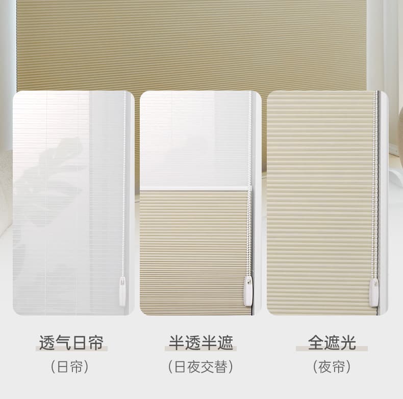 DN-345 Day and Night Honeycomb Cellular Shades 38mm with Cassette