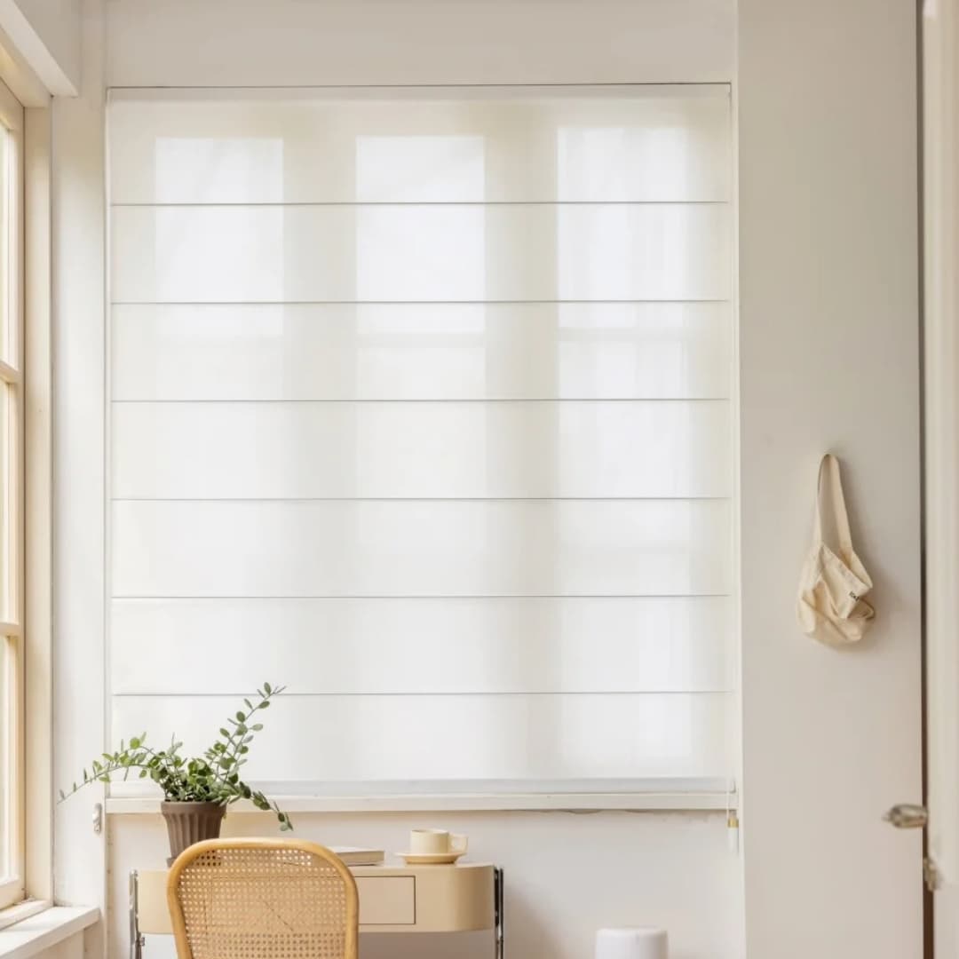 LM288 Light Filtering Roman Shades