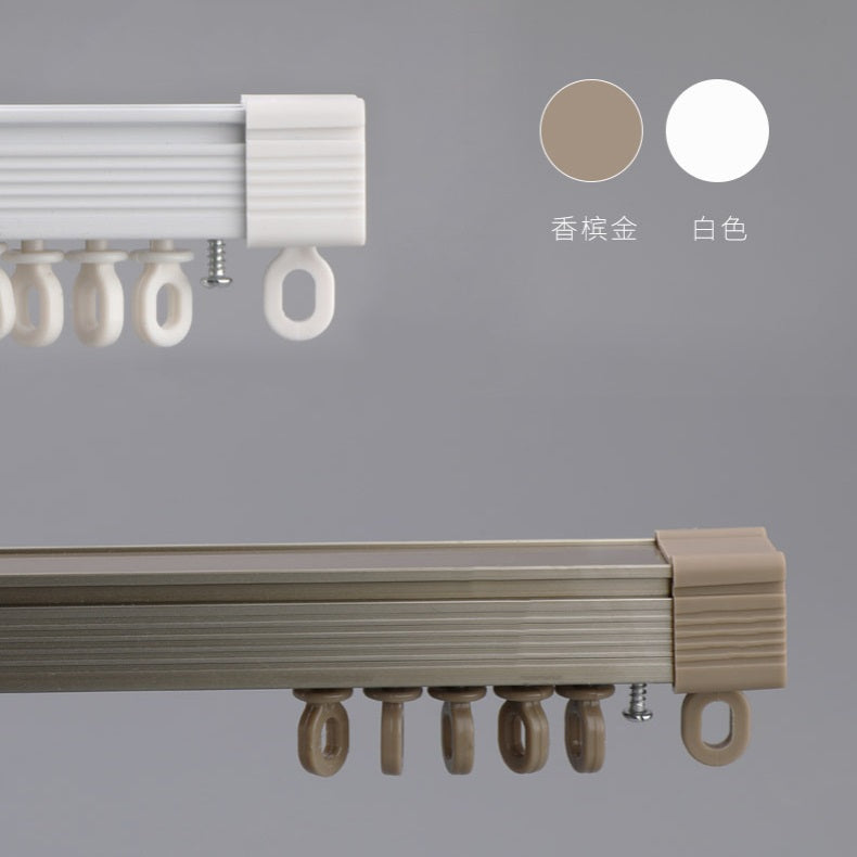 Thickened Silent Aluminum Curtain Track – Smooth Gliding Rail