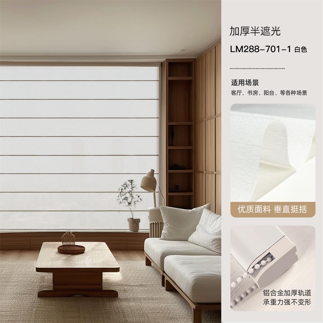 Light Filtering Roman Shades