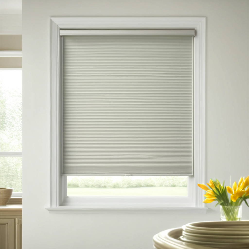 Vinyl Blinds – Durable Aluminum, Water & Oil Resistant, Ideal for Mini Windows