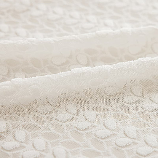 MS-16 Wheat Embossed Texture Sheer Curtains