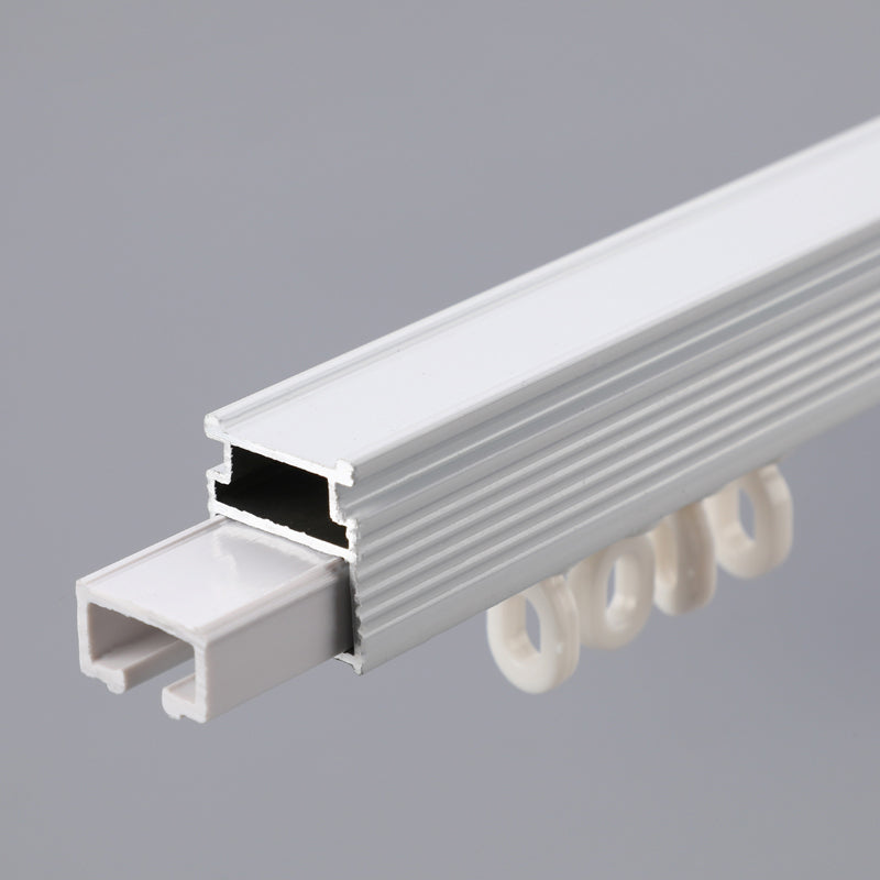 Thickened Silent Aluminum Curtain Track – Smooth Gliding Rail