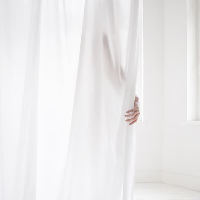 Light Filtering Non-See-Through Sun Protection Abrasion-Resistant Multi-Functional Sheer Curtain