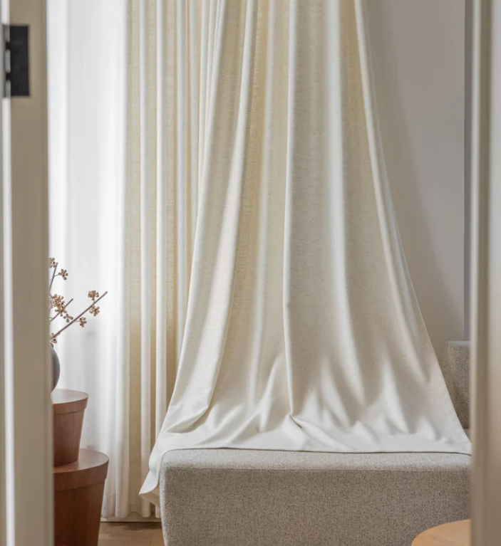 Luxury French Linen Curtains and Drapes – 30% Linen, Available in 14 Colors